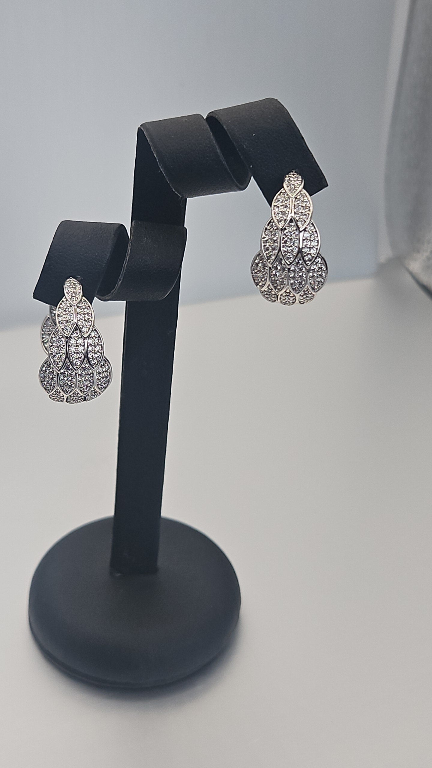 Silver plated earrings