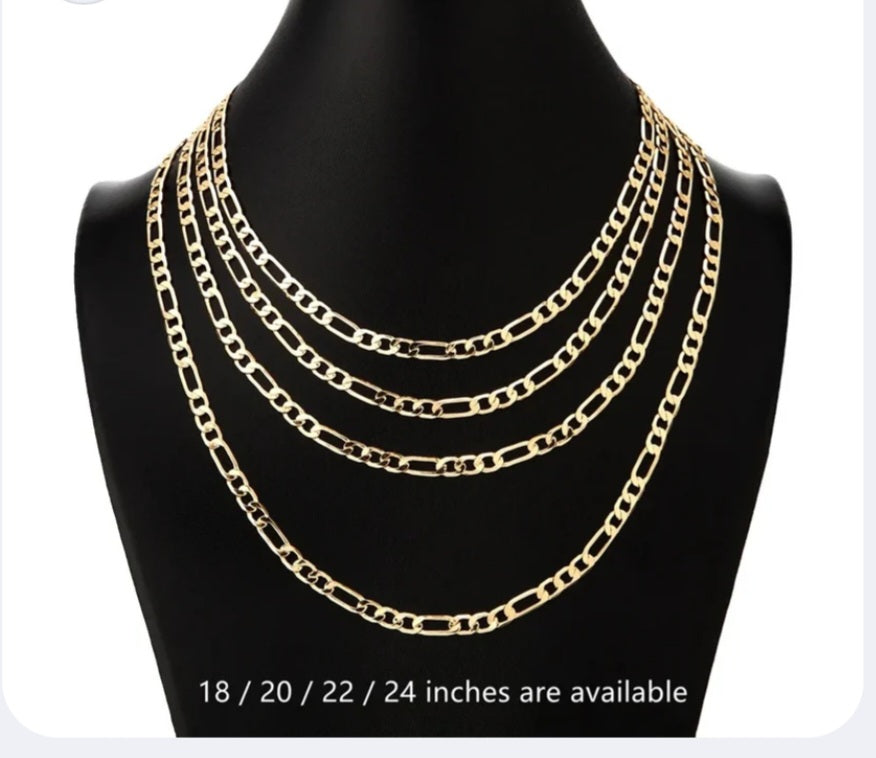 14k gold plated chain