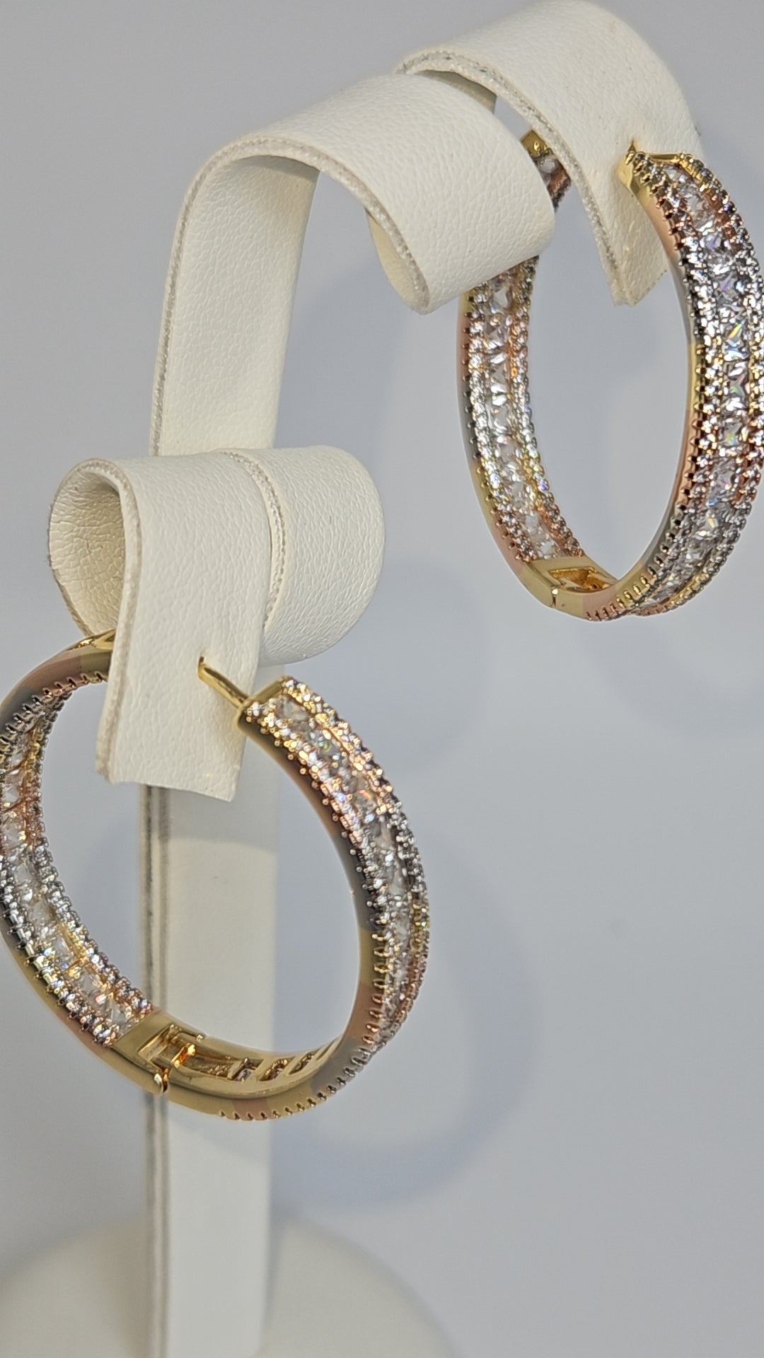 14k gold plated hoops earing